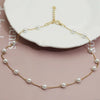 Golden Pearl Necklace - Marilena