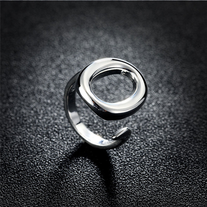 Adjustable Circle Ring | Open Design | Elegant Women's Jewellery