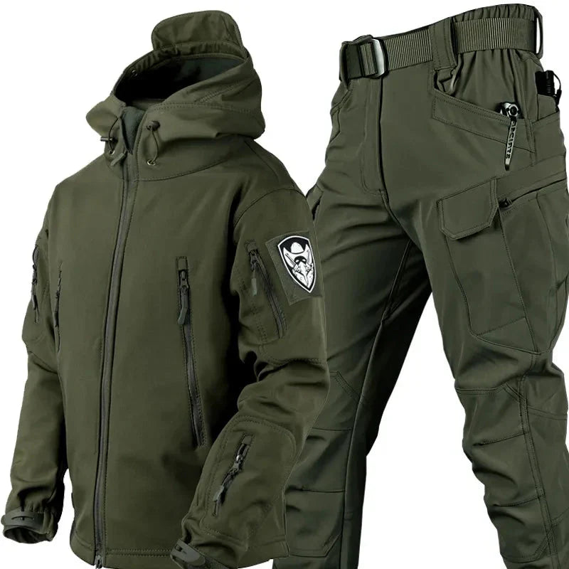 Tactical outdoor set for men with jacket & trousers – Cedric