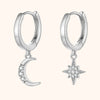 Cosmica Moon & Star Earrings