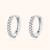 Stylish Zirconia Hoop Earrings – Aurina