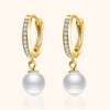 Juliette Pearl and Zirconia Earrings