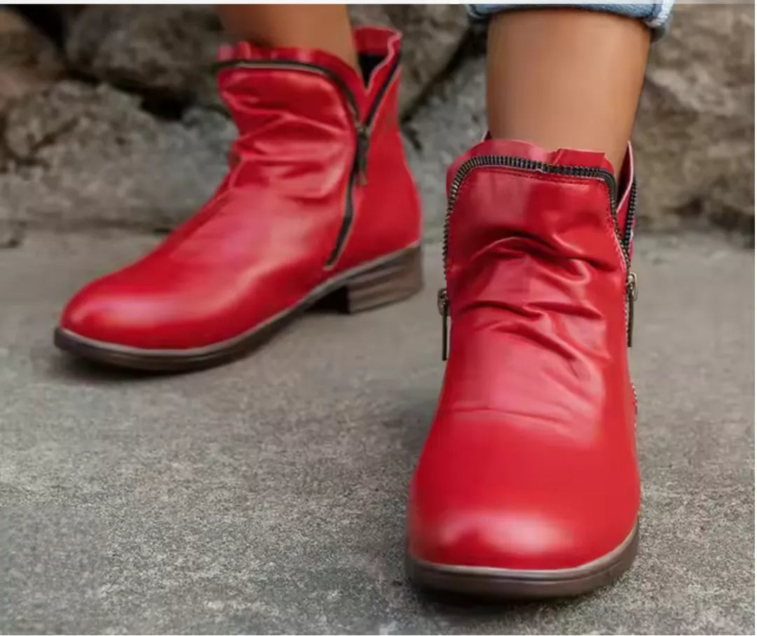 Autumn women's ankle boots with ergonomic comfort – Valeria