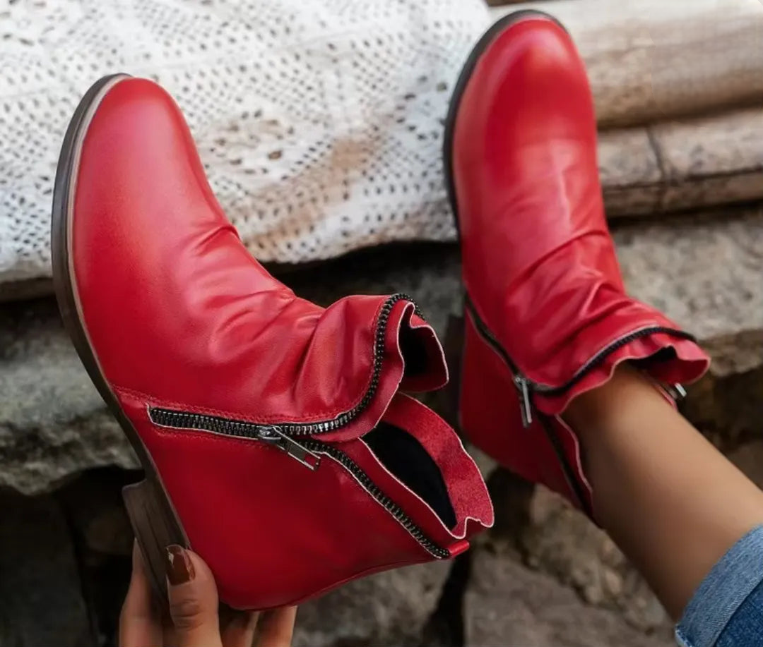 Autumn women's ankle boots with ergonomic comfort – Valeria