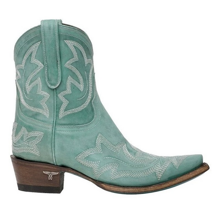 Embroidered cowboy boots made of leather – Dakota autumn edition