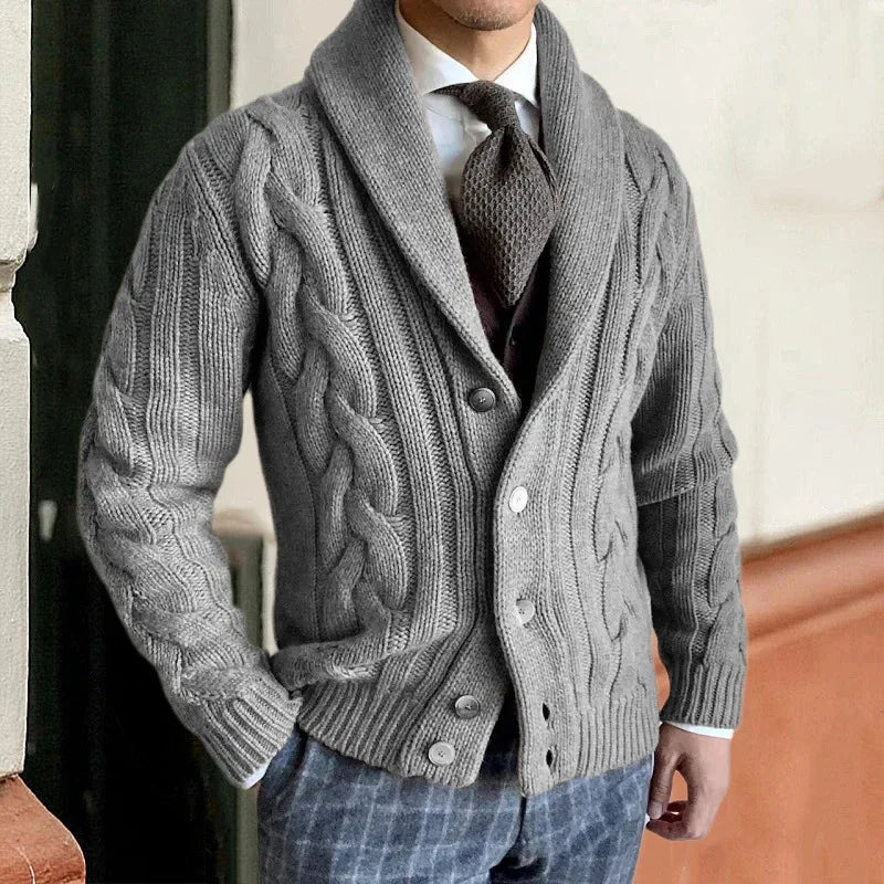 Knitted Men's Cardigan – Magnus