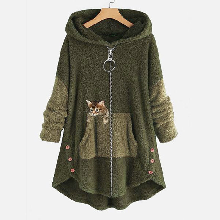 Autumnal teddy coat – Maja