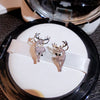 Festive Reindeer Earrings | Christmas Jewellery for Women