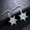 Christmas Snowflake Earrings | Festive Women's Jewellery