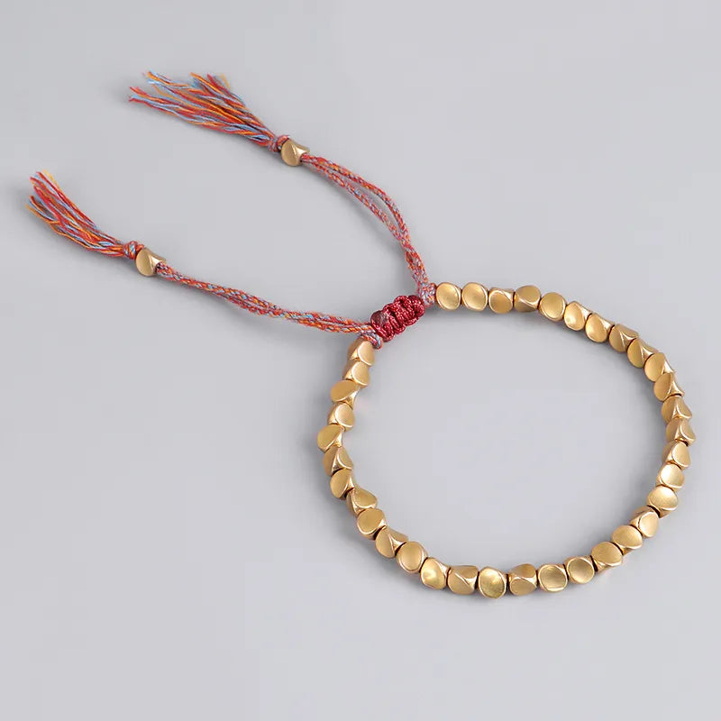 Copper Bead Lucky Bracelet | Women's Elegant Jewellery