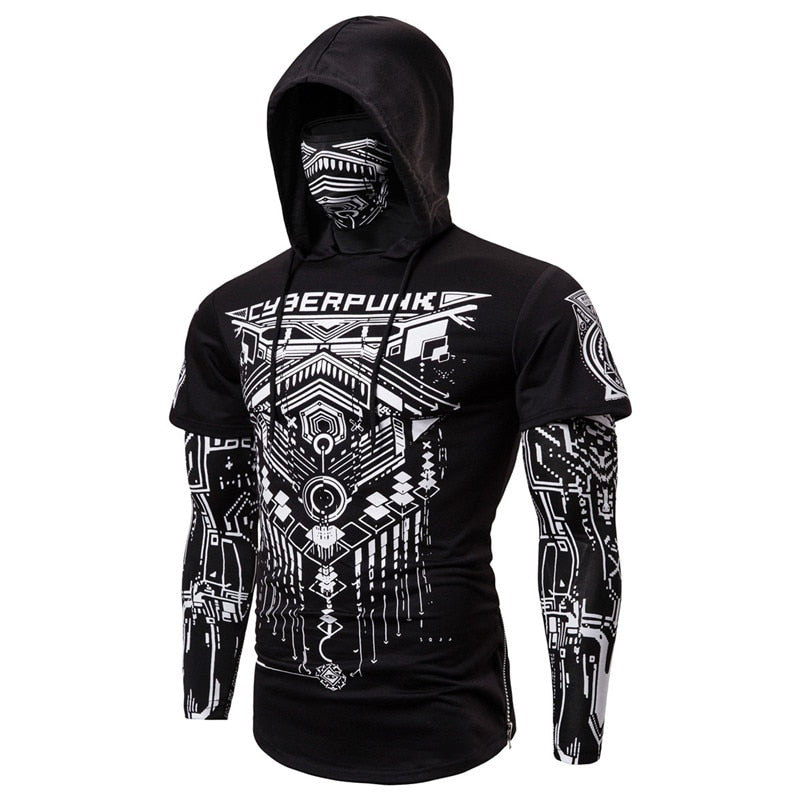 Men's hoodie with integrated skull mask – Autumn Edition ShadowX