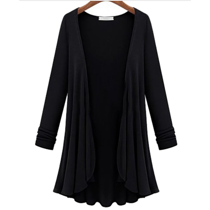 Ladies' cardigan with ruffles – Autumn Magic Elena