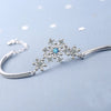 Christmas Snowflake Cubic Zirconia Bracelet