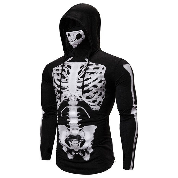 Men's hoodie with integrated skull mask – Autumn Edition ShadowX