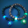 Glow-in-the-Dark Lotus Bracelet | Elegant Women's Jewellery