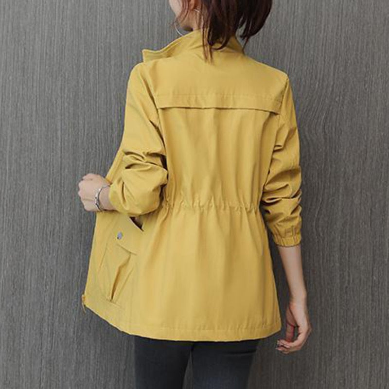 Ladies' transitional jacket with stand-up collar – Marielle