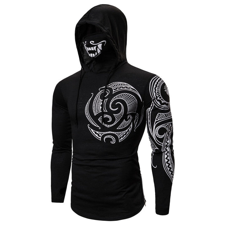 Men's hoodie with integrated skull mask – Autumn Edition ShadowX