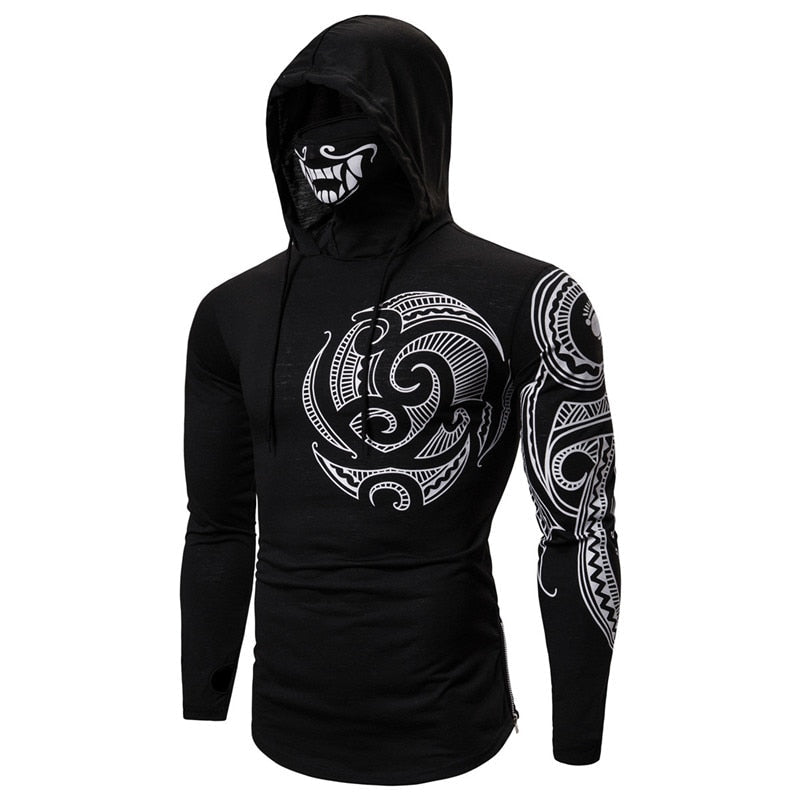 Men's hoodie with integrated skull mask – Autumn Edition ShadowX