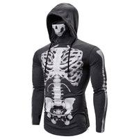 Men's hoodie with integrated skull mask – Autumn Edition ShadowX