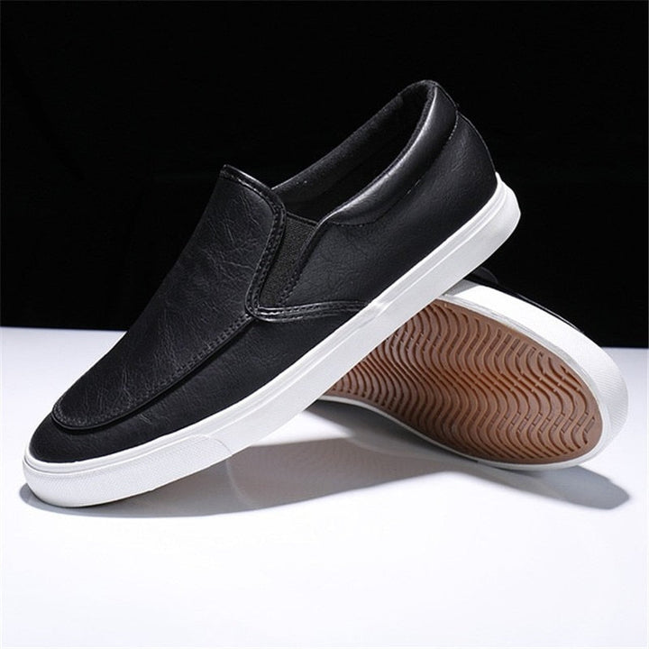 Men's Slip-on Leather Sneakers - Jonas