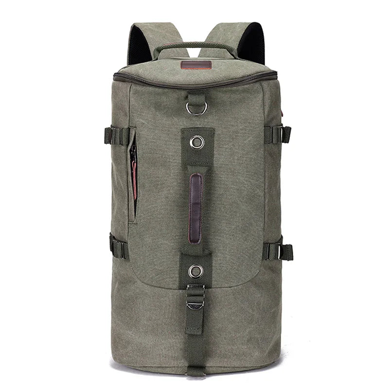 Large Capacity Canvas Travel Backpack – TrailHaven