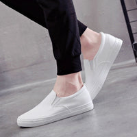 Men's Slip-on Leather Sneakers - Jonas