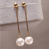 Selena Luxe Pearl Drop Earrings