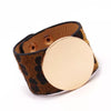 Leather Leopard Wrap Bracelet | Exquisite Handcrafted Accessory