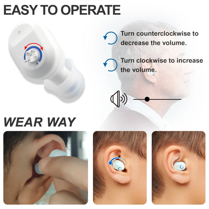 Mini In-Ear Hearing Aids – ClearMini 2025