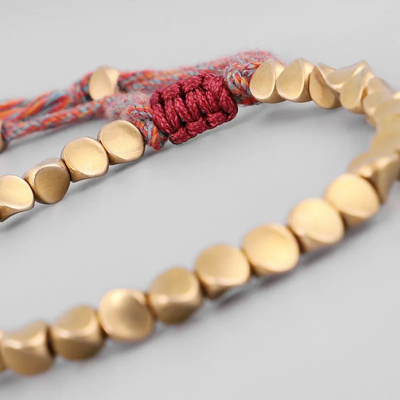 Copper Bead Lucky Bracelet | Women's Elegant Jewellery