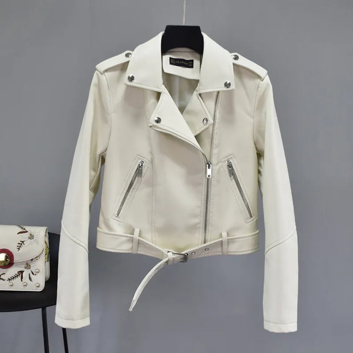 Vegan Ladies' Leather Jacket – Alivra Autumn Edition