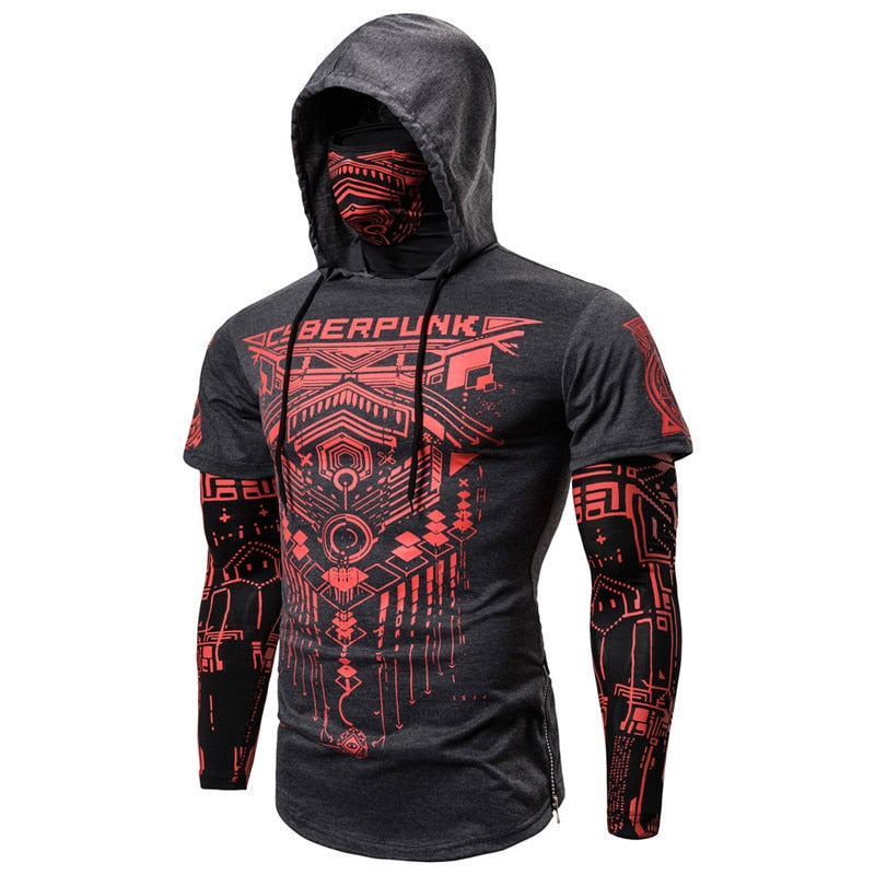 Men's hoodie with integrated skull mask – Autumn Edition ShadowX