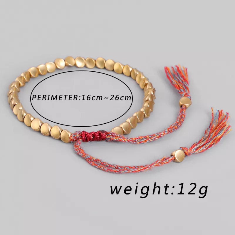 Copper Bead Lucky Bracelet | Women's Elegant Jewellery