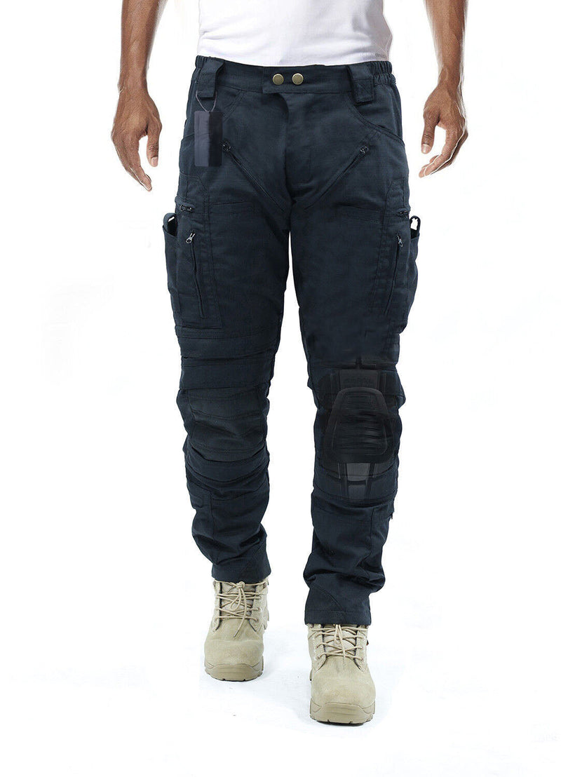 Men's Cargo Trousers with Knee Protection – Tobias