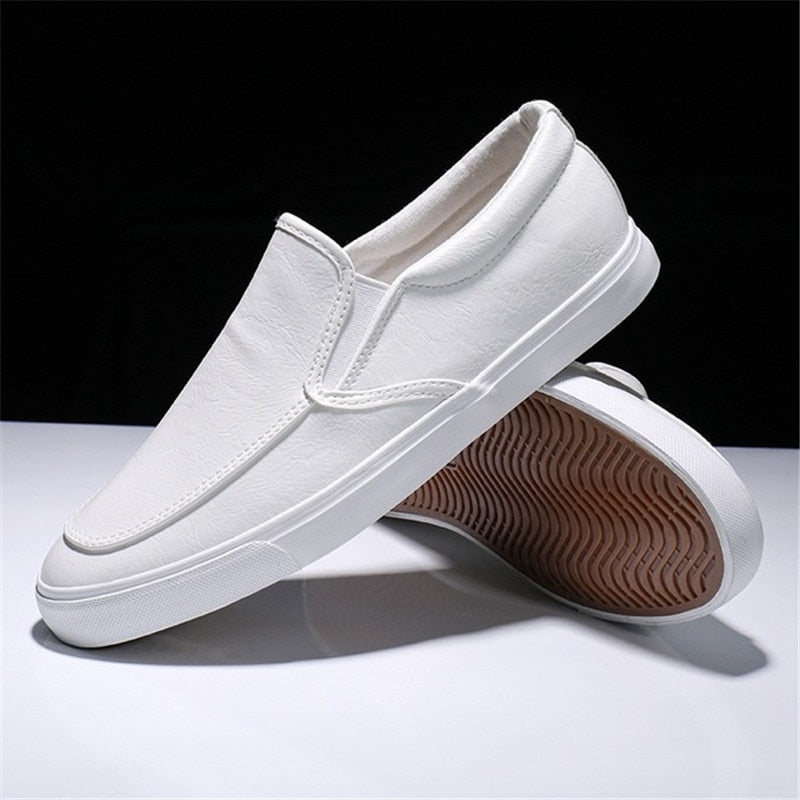Men's Slip-on Leather Sneakers - Jonas