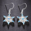 Christmas Snowflake Earrings | Festive Women's Jewellery