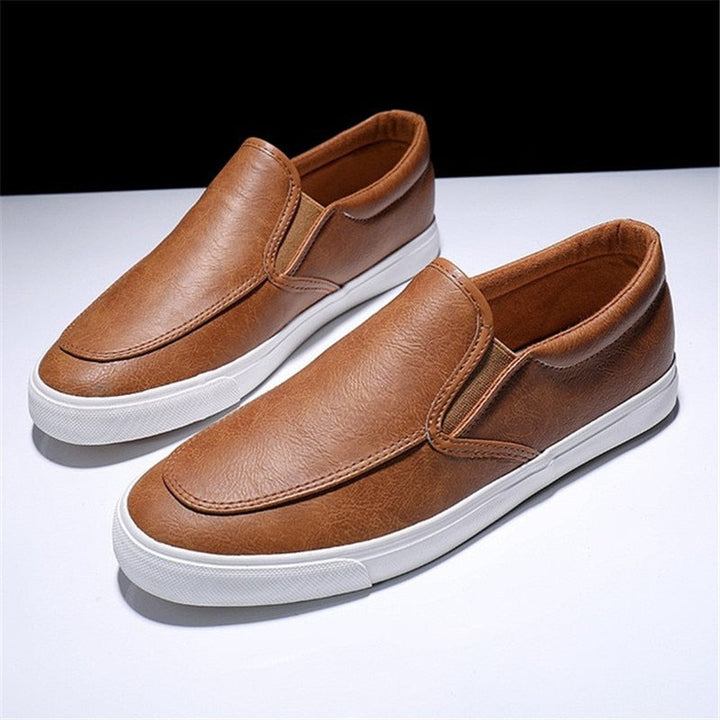 Men's Slip-on Leather Sneakers - Jonas