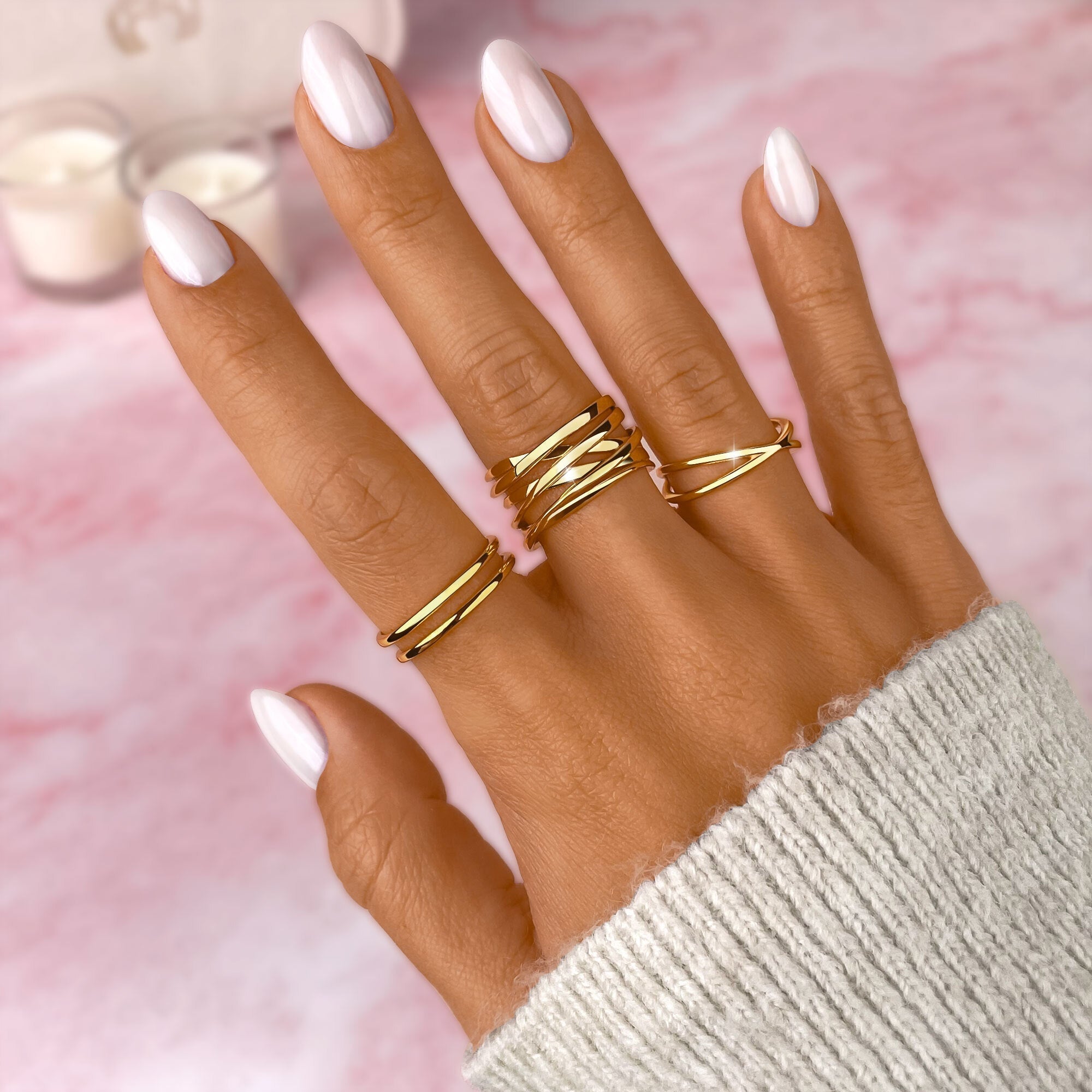 Stylish Branched Ring – Nora