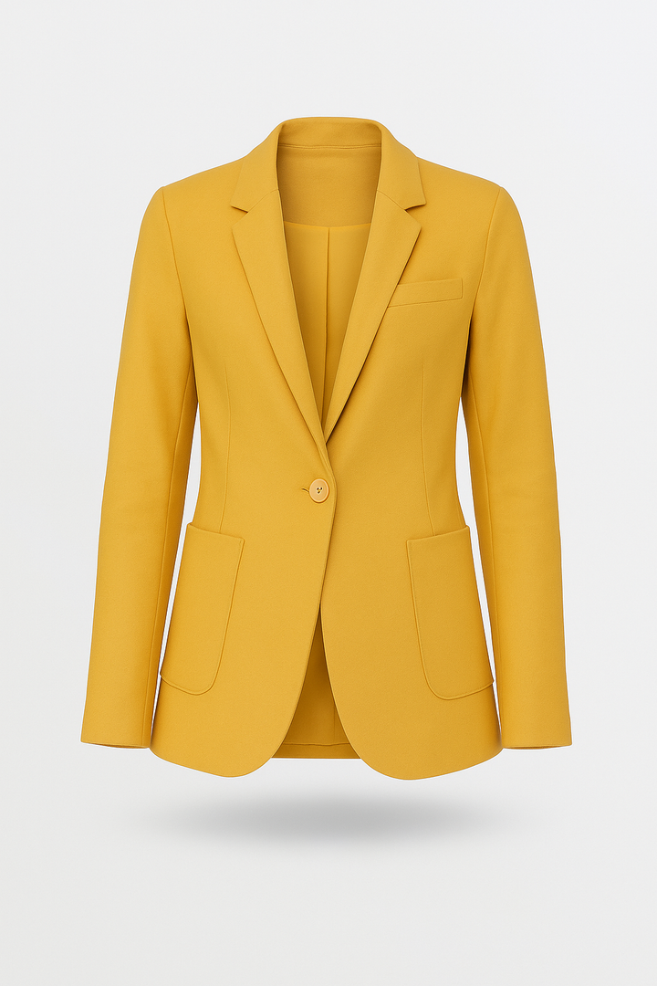 Light women's blazer with lapel collar – Autumn Wonder Maris