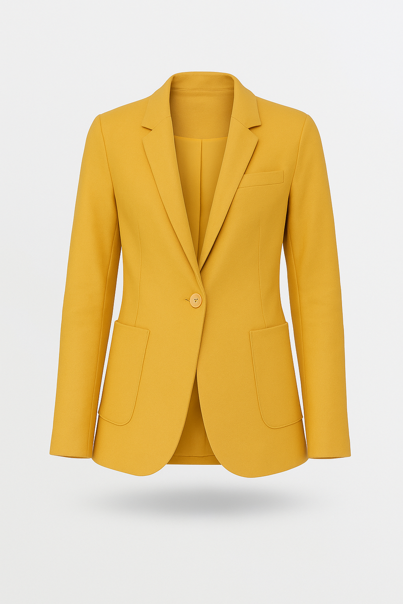 Light women's blazer with lapel collar – Autumn Wonder Maris