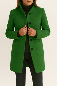 Modern women's wool coat – Isabella