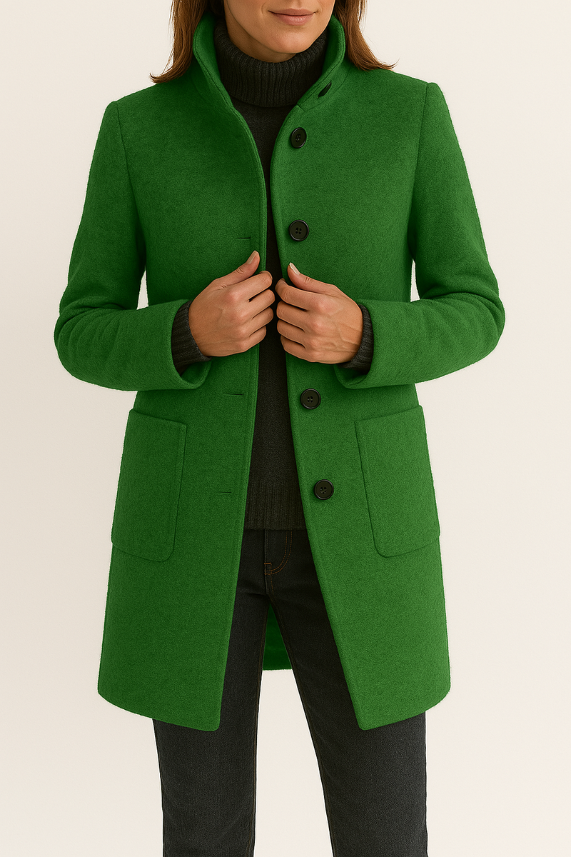 Modern women's wool coat – Isabella