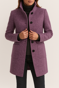 Modern women's wool coat – Isabella