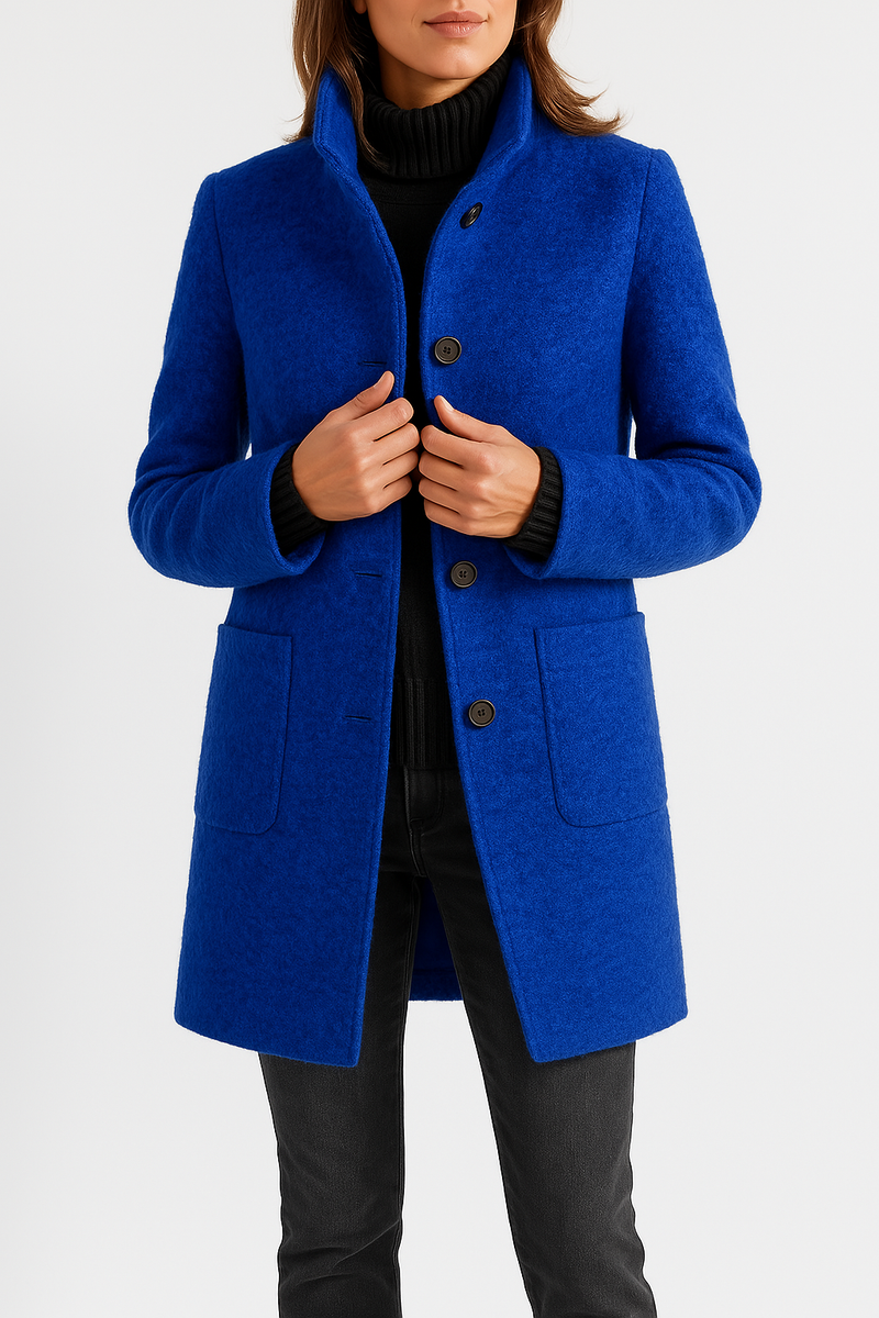 Modern women's wool coat – Isabella