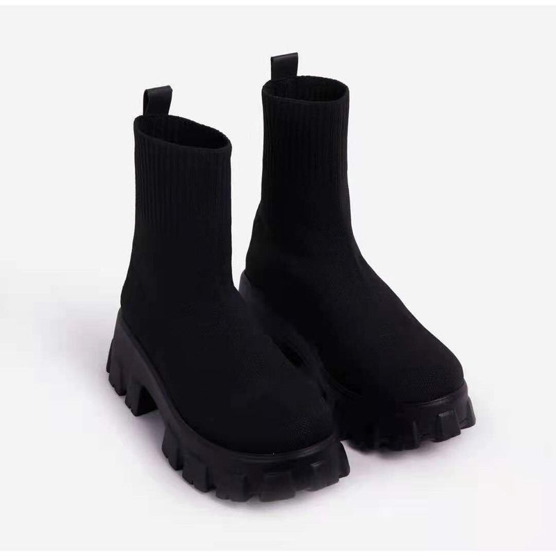 Ankle boots with chunky profile soles - Karolina