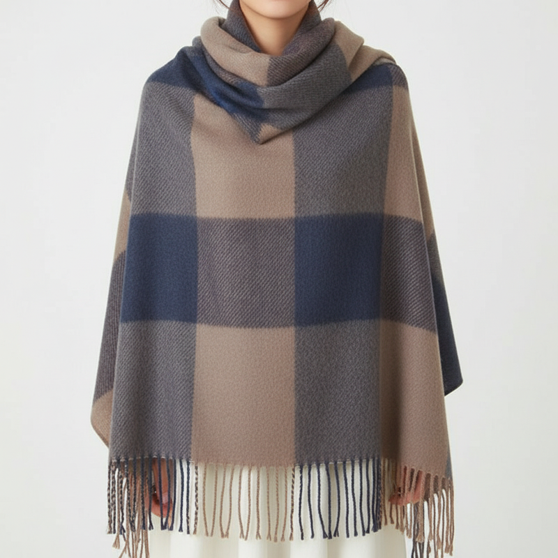 Kaschmirschal Mit Rautenmuster - CashmereDream 