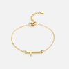 Gold Plated Cross Bracelet | Elegant Women's Jewellery