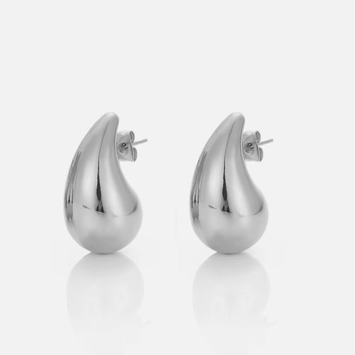 Elegant Dangling Silver Earrings | Stylish Statement Jewellery