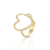 Heart Cutout Ring | Statement Jewellery for Women