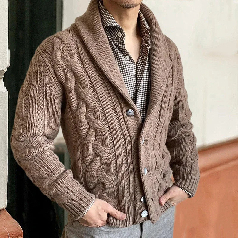 Knitted Men's Cardigan – Magnus